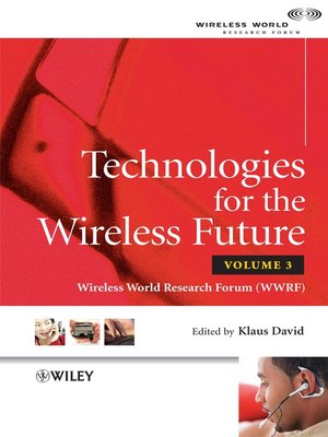 cover image of Technologies for the Wireless Future